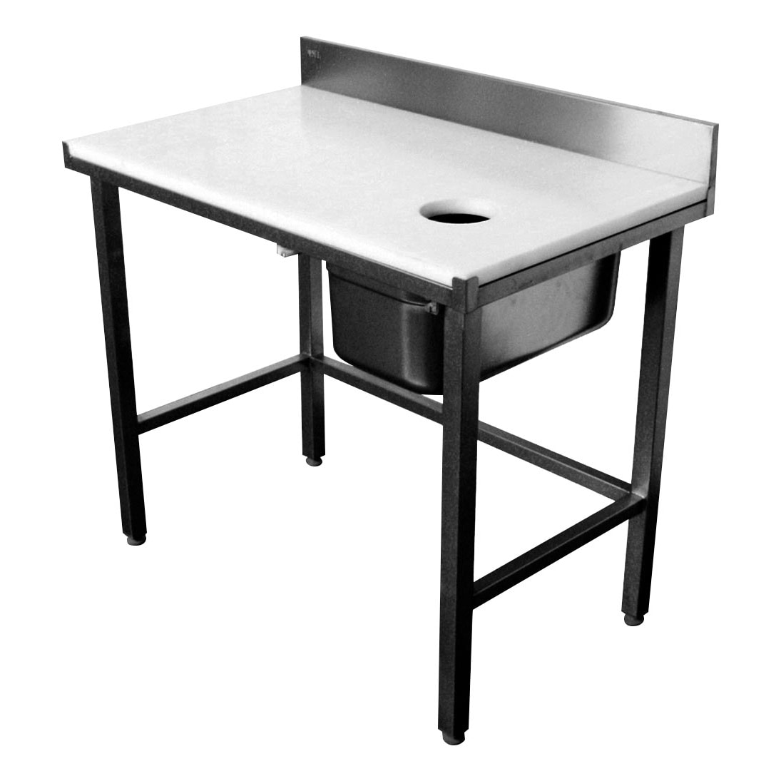 L2G Table de préparation pour poissonnerie Inox 85 x 100 x 60 cm L2G - STPP106