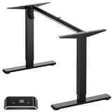 thumbnail of ONKRON Elektrisches Tischgestell, höhenverstellbar für 120-170 cm Tischplatten, bis 70 kg, Steh Sitz Schreibtisch, WDF221E-B Schwarz
