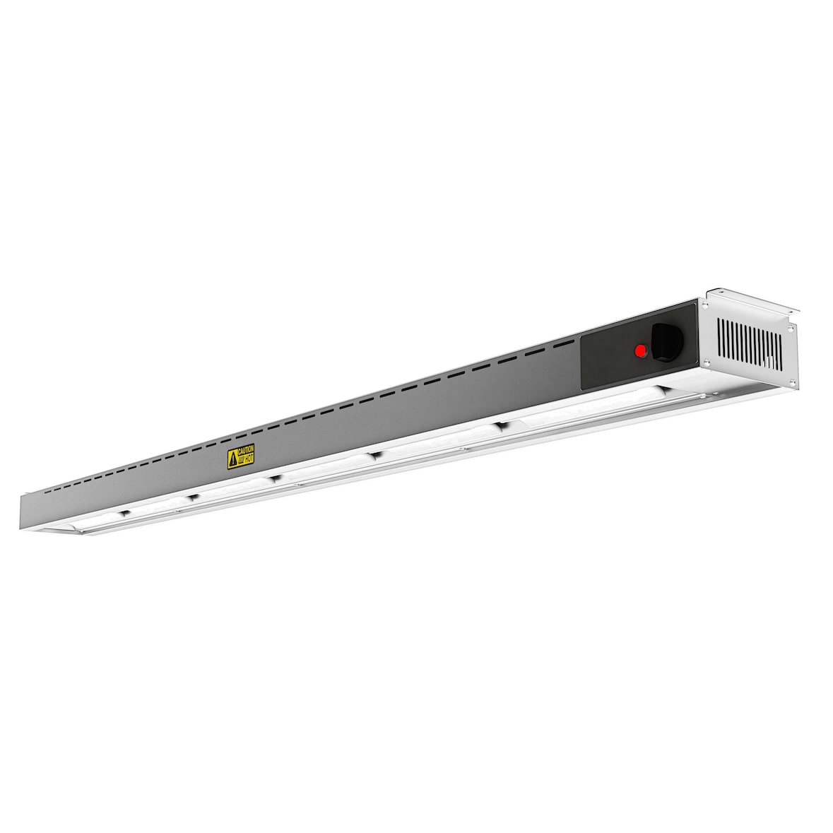 Combisteel RVS stralingsverwarmer met 3 verwarmingselementen 2000x180x90mm