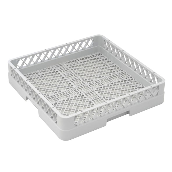 METRO Professional Panier de rinçage universel pour lave-vaisselle GBF5000, PP, 50 x 50 x 10.5 cm, mailles fines pour petites pièces, gris