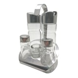 thumbnail of METRO PROFESSIONAL Menageset, roestvrij staal/glas, 13.1 x 11.2 x 18.4 cm, 240 ml