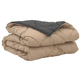 thumbnail of vidaXL Sommerdecke Anthrazit und Taupe 200 x 135 cm Mikrofaser