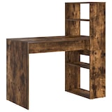 thumbnail of vidaXL Schreibtisch Geräucherte Eiche 113 x 54 x 120 cm Holzwerkstoff