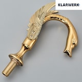 thumbnail of ADRIAAN | 3-gats badkamerkraan grote zwaan goud | Hotelcatering luxe design badkraan 2-greeps mengkraan wastafelmengkraan