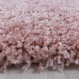 thumbnail of Teppich Waschbar Shaggy Uni Kuschelig Strapazierfähig Schlafzimmer Esszimmer Rosa 60x110 cm OEKO-TEX Gekettelt – SPREE von Kadima Design