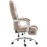 thumbnail of Fauteuil de bureau Pacific en tissu Taupe