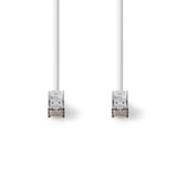 thumbnail of Nedis Cat 8.1-Netzwerkkabel - S/FTP - RJ45 Stecker - RJ45 Stecker - 5.00 m - Rund - LSZH - Weiss - Label