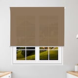 thumbnail of WellHome - Doorschijnend polyester rolgordijn 160 x 250 cm (Breedte x Hoogte) Bruin