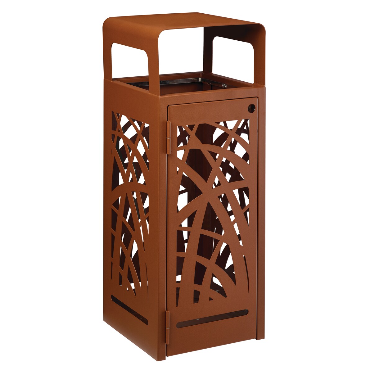 Rossignol - Corbeille 110L vigipirate CYBEL - effet corten