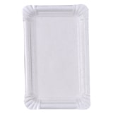 thumbnail of FHC - 2 500Pcs - Assiette rectangulaire en carton recyclé blanc - 175x110mm