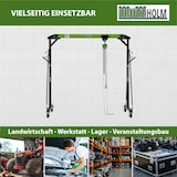 thumbnail of Portalkran mit Laufkatze Tragkraft 1 t Stahl Hubhöhe 2400 - 3600 mm Durchfahrtsbreite Kran 2400 mm