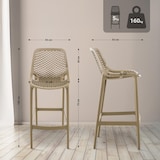 thumbnail of Set van 2 barkrukken Air modder