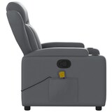 thumbnail of vidaXL Massagesessel Relaxsessel Grau Kunstleder