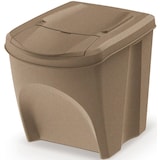 thumbnail of KEDEN - Sortibox set van 3 recyclingbakken van elk 25 liter in bruin