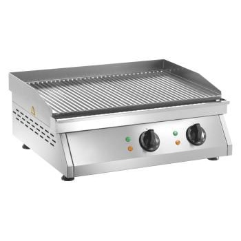 Saro Electrische grillplaat (gegroefd) Model FRY TOP GH