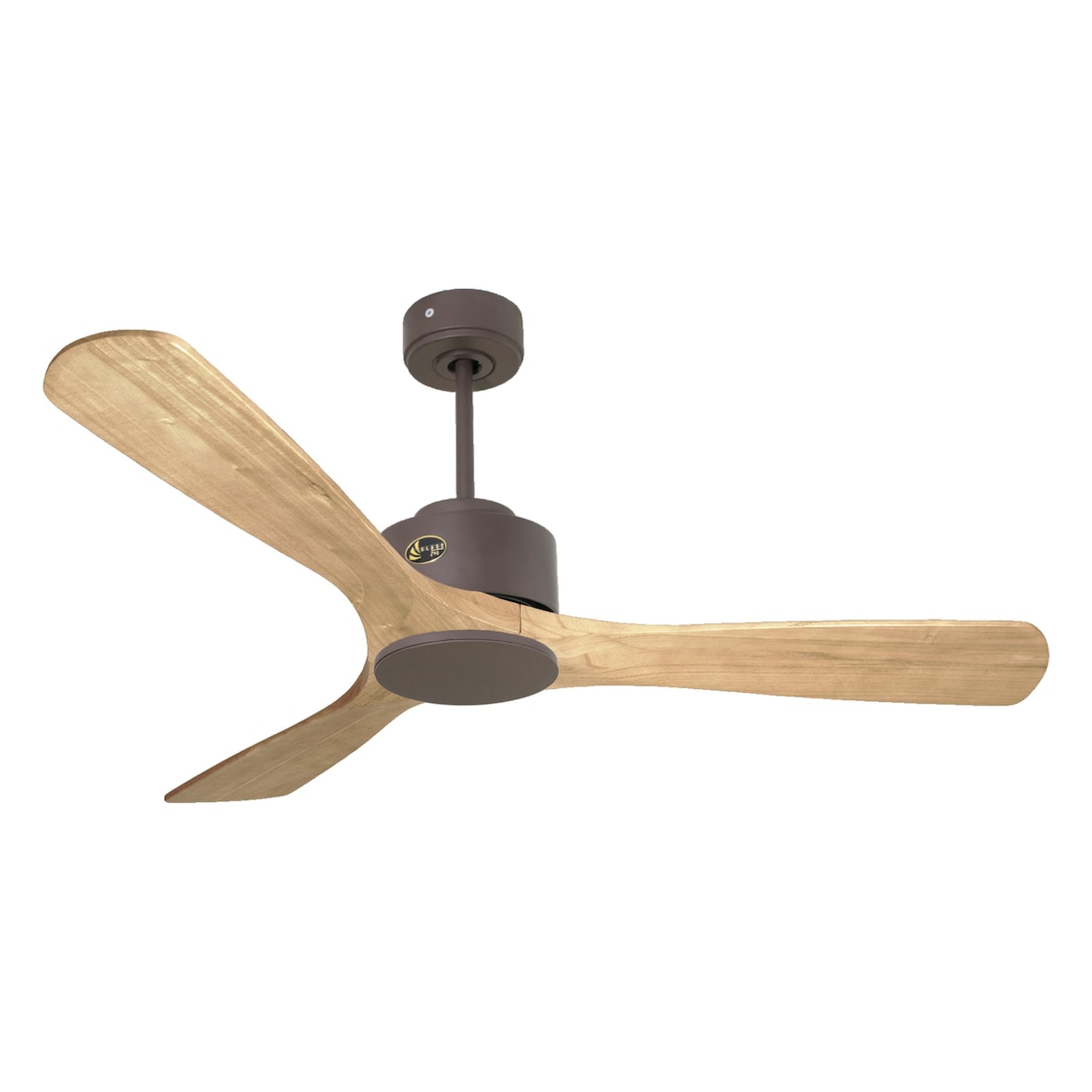 Ventilador de Techo ø132 cm con Wifi Reversible Hypersilence para 35 m² Paros D132 C02 65333 Chocolate