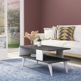 thumbnail of Skye Decor, Ayca- Ayca OLV, Schwarz,Weiß, Couchtische, 40x90x45 cm, 100% Melaminbeschichtete Partikelplatte