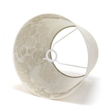 thumbnail of Stoff Lampenschirm Weiß Stehlampe groß E27