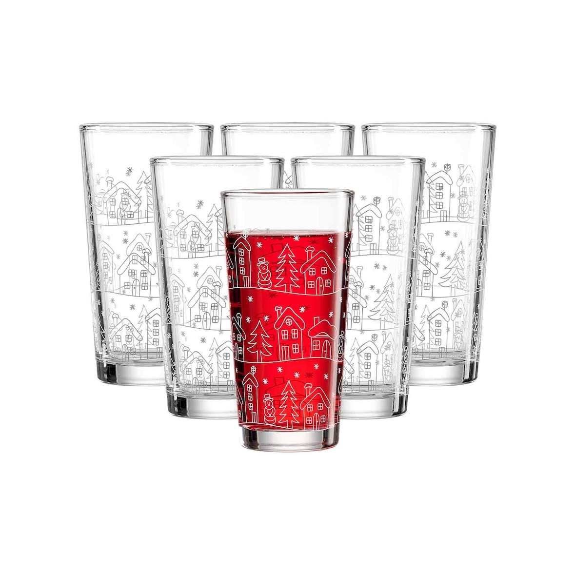 Ritzenhoff & Breker Winter Trinkglas 380 ml 6er Set