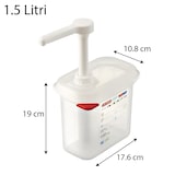 thumbnail of Araven Saucenspender/Pumpspender GN 1/9, Inhalt 1,5 L