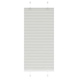 thumbnail of vidaXL Plissee Hellgrau 55x150 cm Stoffbreite 54,4 cm Polyester