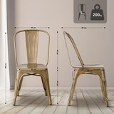 thumbnail of 4er Set Stühle Benedikt gold