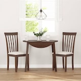 thumbnail of Chaises à manger coussins 2 pcs marron bois massif caoutchouc Modèle Vega Executive Pro