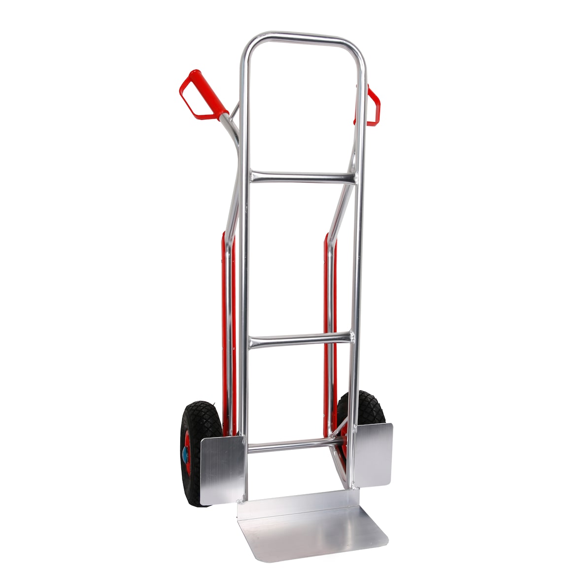 Sackkarre AlU Gleitkufen 150 kg Vollgummi 117x46x54 SZAGATO Transportkarre klappbar Sackkarre Aluminium Sackkarre Gleitkufen Sackkarre kaufen