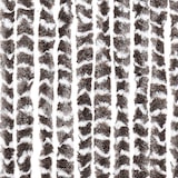 thumbnail of vidaXL Fliegenvorhang Braun und Weiß 56x200 cm Chenille
