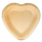 thumbnail of WISEFOOD 25 Palmblatt Schalen - Palmblatt Schale herzförmig 15 x 16,5 cm