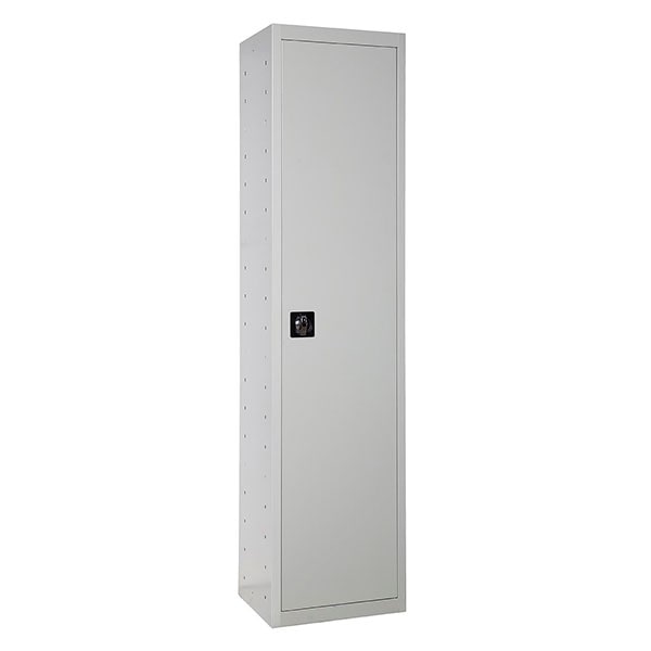 SimonRack Armoire Métallique de Rangement 1800x400x400, 1 Porte, 4 Étagères, Charge 75 kg par Niveau, Gris - Simonlocker