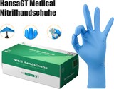 thumbnail of 100 Stück HansaGT Medical Lang 30cm Nitrilhandschuhe Einweghandschuh aus Nitril, puderfrei, Latexfrei, medizinische Untersuchens Handschuh (S)