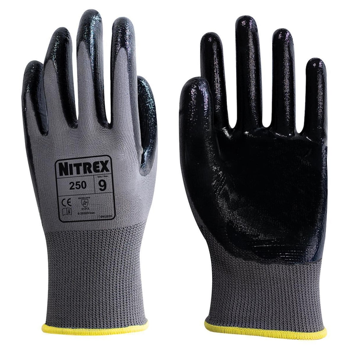 10 Paar Nitrex 250 | Mehrweghandschuhe | Gr. S | Industriehandschuhe