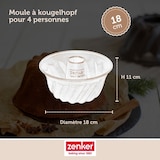 thumbnail of Moule à kouglof 18 cm Zenker Spécial Mini