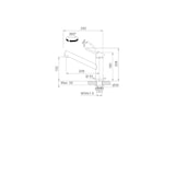 thumbnail of Franke Edelstahl Hochdruck Armatur Wasserhahn Orbit Festauslauf 115.0569.290