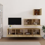 thumbnail of vidaXL 4-tlg. TV-Schrank-Set Sonoma-Eiche Holzwerkstoff