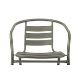 thumbnail of METRO PROFESSIONAL Cadeira com braços empilhável para restauração Narni, alumínio, caqui