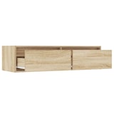 thumbnail of vidaXL TV-Schrank mit LED-Leuchten Sonoma-Eiche 100x35,5x25 cm