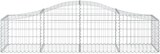 thumbnail of vidaXL Gabionen mit Hochbogen 14 Stk. 200x50x40/60 cm Verzinktes Eisen
