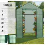 thumbnail of tectake Serre de jardin souple 2,04 m² 143x143x195cm 143 x 143 x 195 cm Vert
