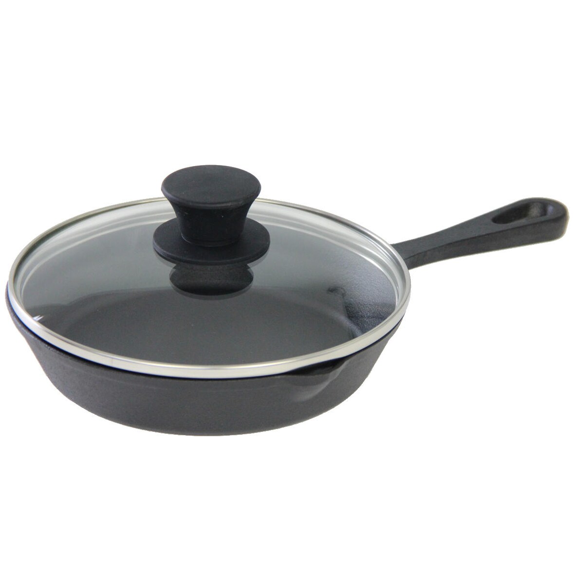 SANTOS BBQ Gusspfanne mit Deckel Ø20cm