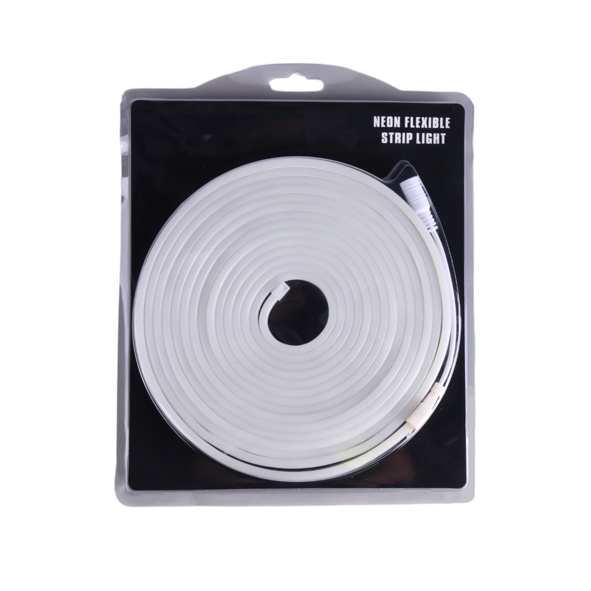 Neon LED flexível de 12 V, 5 metros, 6x12 mm, 120 LEDs/m. Branco neutro 4200k. Corte a cada 2,5 cm.