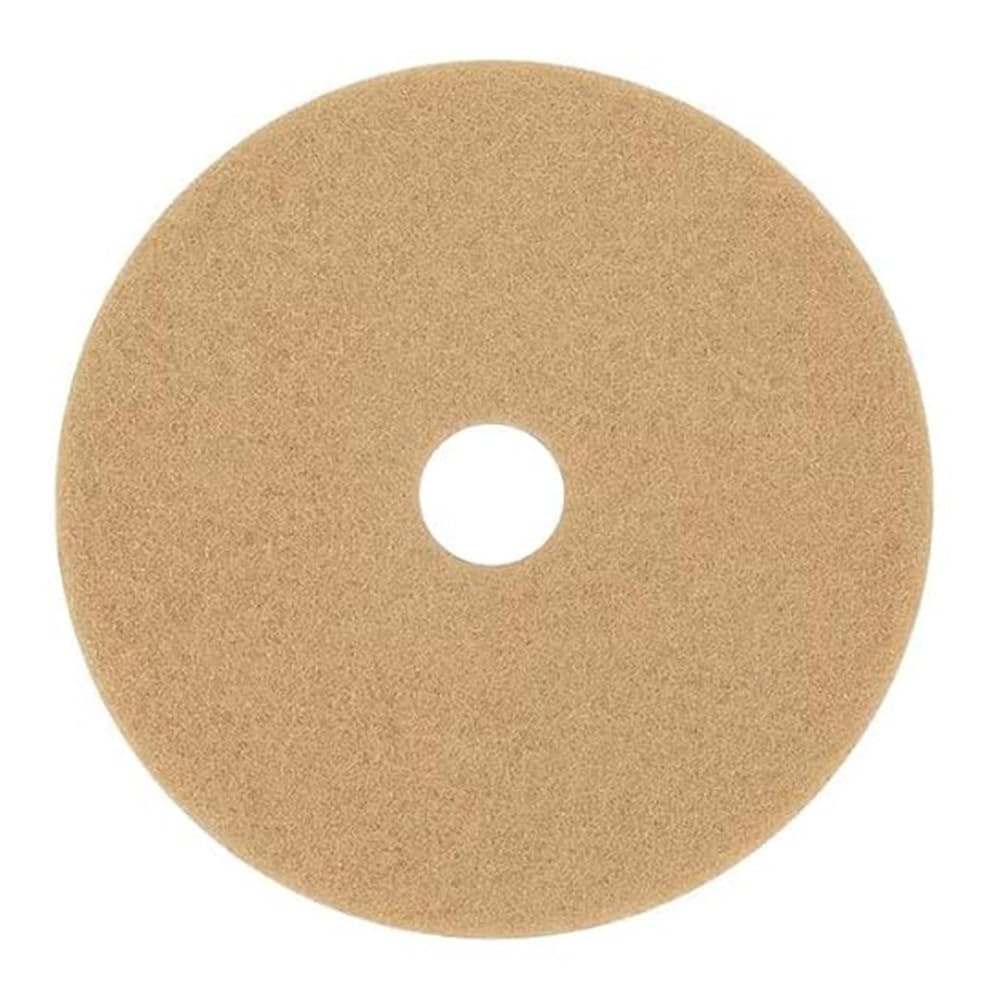 Confezione 5 Dischi per la pulizia dei pavimenti (Beige - Fibra morbida) - Per la lucidatura di pavimenti multimateriali