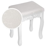 thumbnail of tectake Coiffeuse avec miroir 4 tiroirs  Blanc