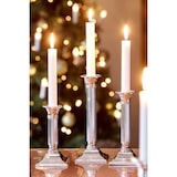 thumbnail of Kerzenleuchter Lincoln für Stabkerze, kannelierter Schaft, versilbert, anlaufgeschützt, H 15