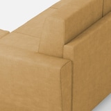 thumbnail of Letto Matrimoniale King size contenitore imbottito 180x200 microfibra blu Adele