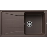 thumbnail of BLANCO SONA 5 S Einbauspüle / SILGRANIT / Cafe / reversibel / Stopfen -