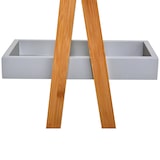 thumbnail of Scaffale Bagno in MDF e Bambù Kleankin con 3 Mensole Grigio