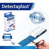 thumbnail of Blaues detektierbares elastisches Pflaster 6cmx1m - 1St