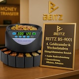 thumbnail of BEITZ BS-9001 | Automatischer Münzzähler & Münzsortierer | Geldzählmaschine für Kleingeld | Zählt & Sortiert Münzen | Münzzählmaschine für EUR